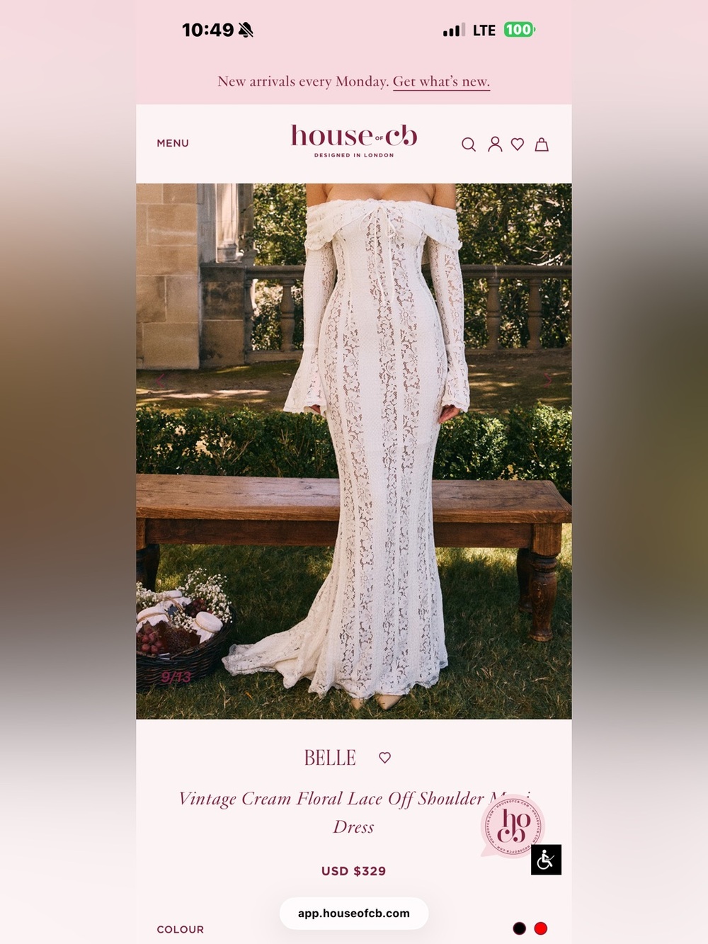 House of cb small white dress - Belle